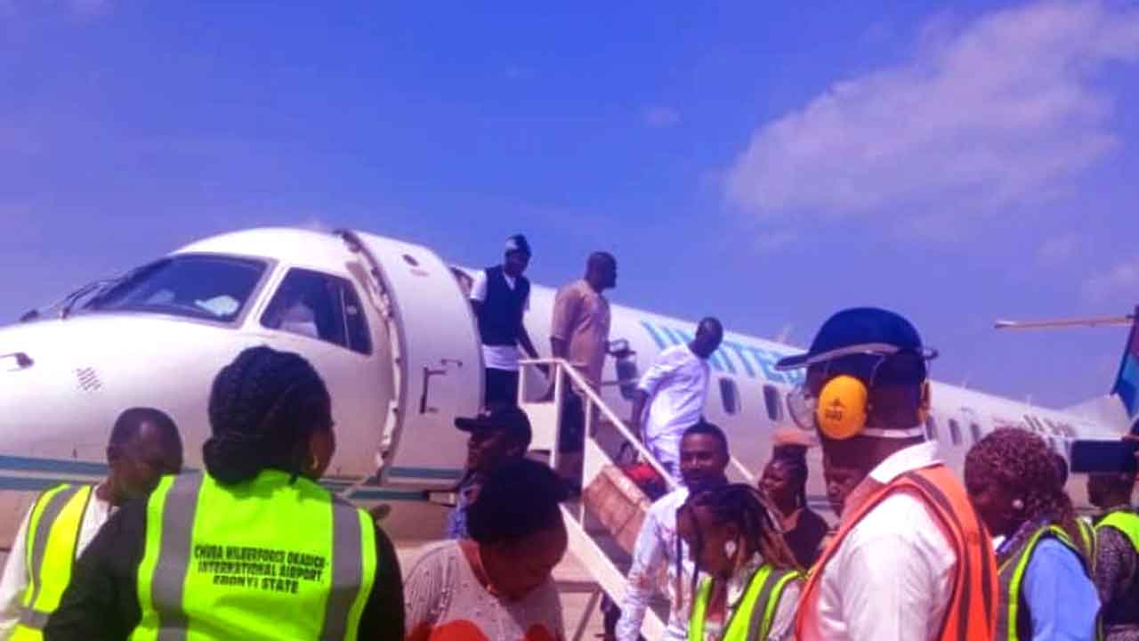 Travellers flood Ebonyi airport